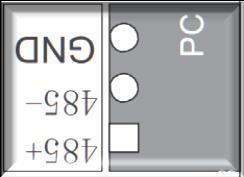 Configurando DIP Switch 17 Introducción Dirección RS485 1. Número 1-6 están reservados para establecer el número de dispositivo para la comunicación RS485.