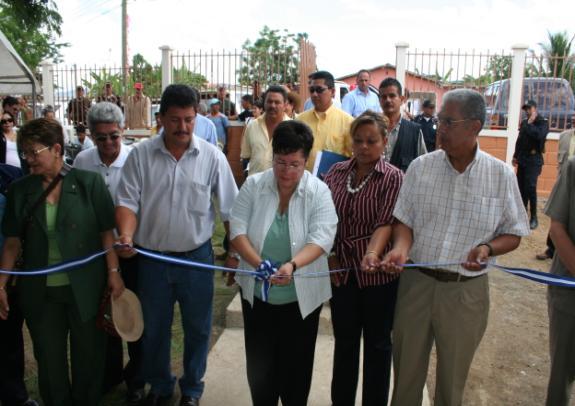 Remodelación de las oficinas del Tribunal de Sentencia y Sala de Juicios Orales en la ciudad de La Ceiba, tlántida.