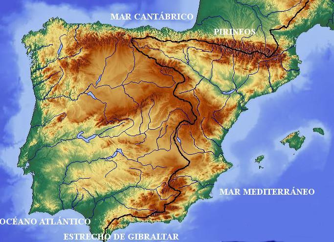 También forma parte del país dos ciudades autónomas situadas en la costa norte africana: Ceuta y Melilla.