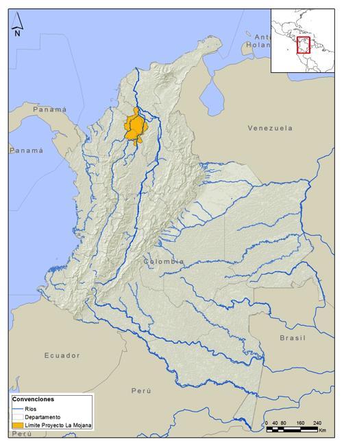 LA MOJANA, EL SEGUNDO DELTA INTERIOR DE SURAMERICA Área de estudio: 11 municipios parte baja de la cuenca Magdalena-Cauca y constituye un delta interior donde confluyen el río Cauca, San Jorge y el
