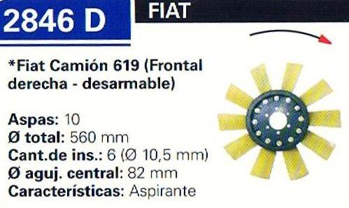 FIAT 600S133 INVERSA, 1994, PALETA