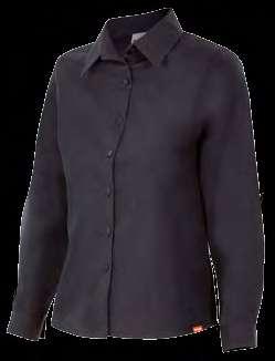 65% poliéster - 35% algodón / 115 gr/m 2 539 Camisa mujer manga larga SLIM FIT 5 CELESTE S / M / L / XL / 2XL MUJER