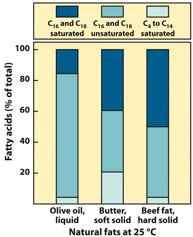 Ácidos grasos (% del total) Aceite de oliva (líquido)
