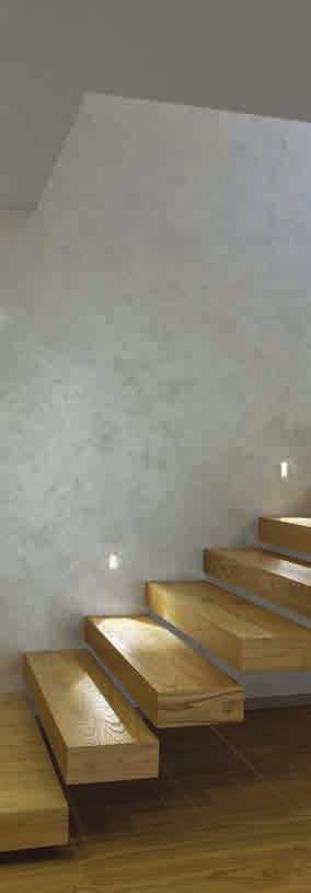Gypsum uses a traditional material, such as plaster, to offer new and surprising architectural lighting styles.