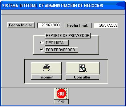 MENÚ PRINCIPAL H. H.10 Reportes de Adquisiciones H.10.2 Pagos no Autorizados En este módulo SIAN le permite generar un reporte de los pagos no autorizados en un rango definido por una fecha inicial y una fecha final.