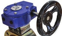 Válvula de bola Wafer bridada en acero / Wafer steel flanged ball valve Serie 01.411 ASTM A 105 ASTM A 105 01.
