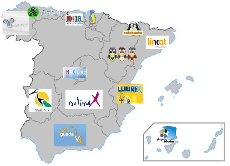 Distribuciones GNU/Linux en España: Link: AQUÍ