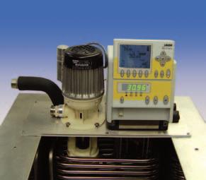 colocación de muestras voluminosas y un caudal altamente eficaz Permite la fijación de equipos para ensayos sin medidas de conversión
