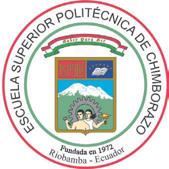 ESCUELA SUPERIOR POLITÉCNICA DE CHIMBORAZO UNIDAD TÉCNICA DE PLANIFICACIÓN INFORME DE EVALUACIÓN DEL