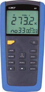 Función de alarma cuando la temperatura supera el límite superior o inferior seleccionado. DIGITAL IR (INFRARROJOS) sin contacto para medir la temperatura en la mayoría de superficies.