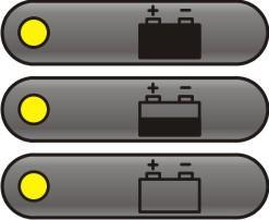Descripción Información adicional - movimiento del indicador en el visualizador - selección de las pantallas siguientes del visualizador - confirmación de la selección - diodo LED rojo que señaliza