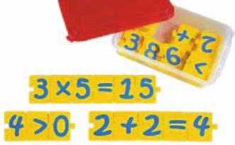 3046 Dominó Jumbo Números Adecuado para manos pequeñas, en donde el alumno ejercita la clasificación de diferentes maneras, además cuenta con diferentes