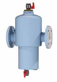 IMI PNEUMATEX / Calidad de agua / Zeparo G-Force Zeparo G-Force Amplia gama de productos para separación de residuos y magnetita en sistemas de calefacción y refrigeración con agua.