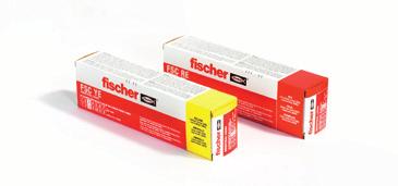 El nivel de potencia de los cartuchos de seguridad fischer está indicada como cifra sobre cada embalaje de cartuchos (véase tabla / nivel de potencia).