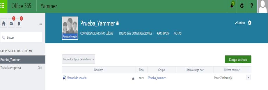 Manual de Yammer. Unidad de Informática y Medios Educativos - PDF Free  Download