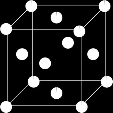 ristalina se desribe utilizando las eldas unitarias úbias entradas en las aras (fae entred ubi: f) y su apilamiento en tres dimensiones. Un esquema de la elda unitaria f se muestra en la Fig.