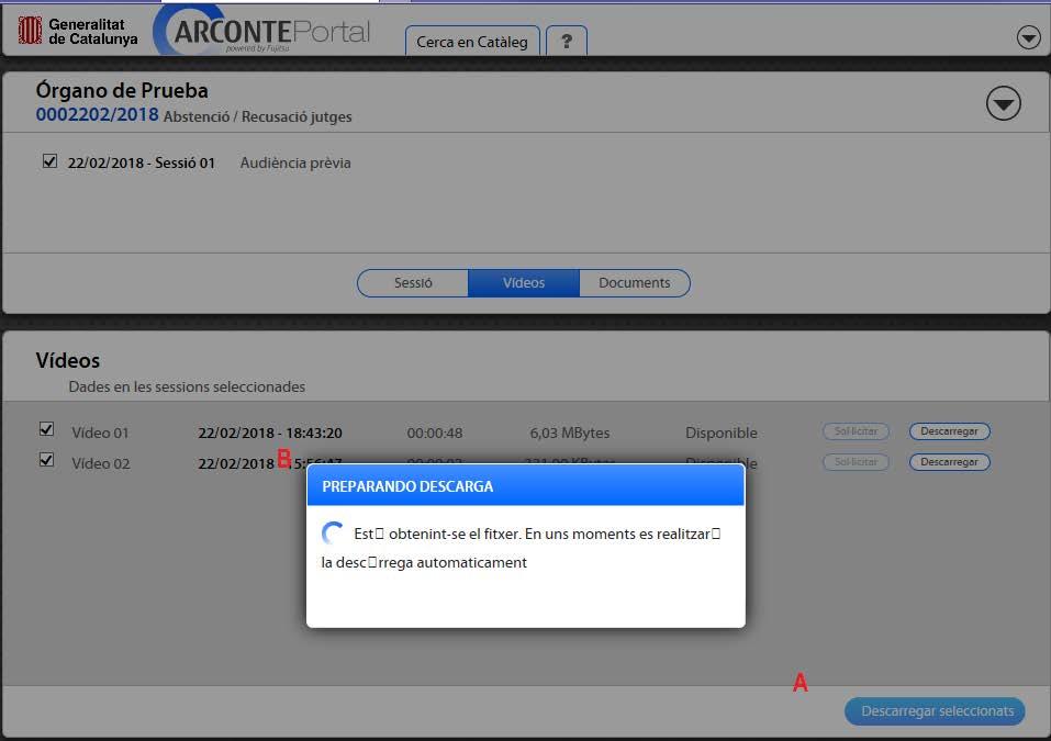 6.Descarregar vistes des de l Internet Explorer NOTA: Aquí, la descarrega de vídeos d Arconte només funciona amb l Internet Explorer versió 9 i posteriors. 1.