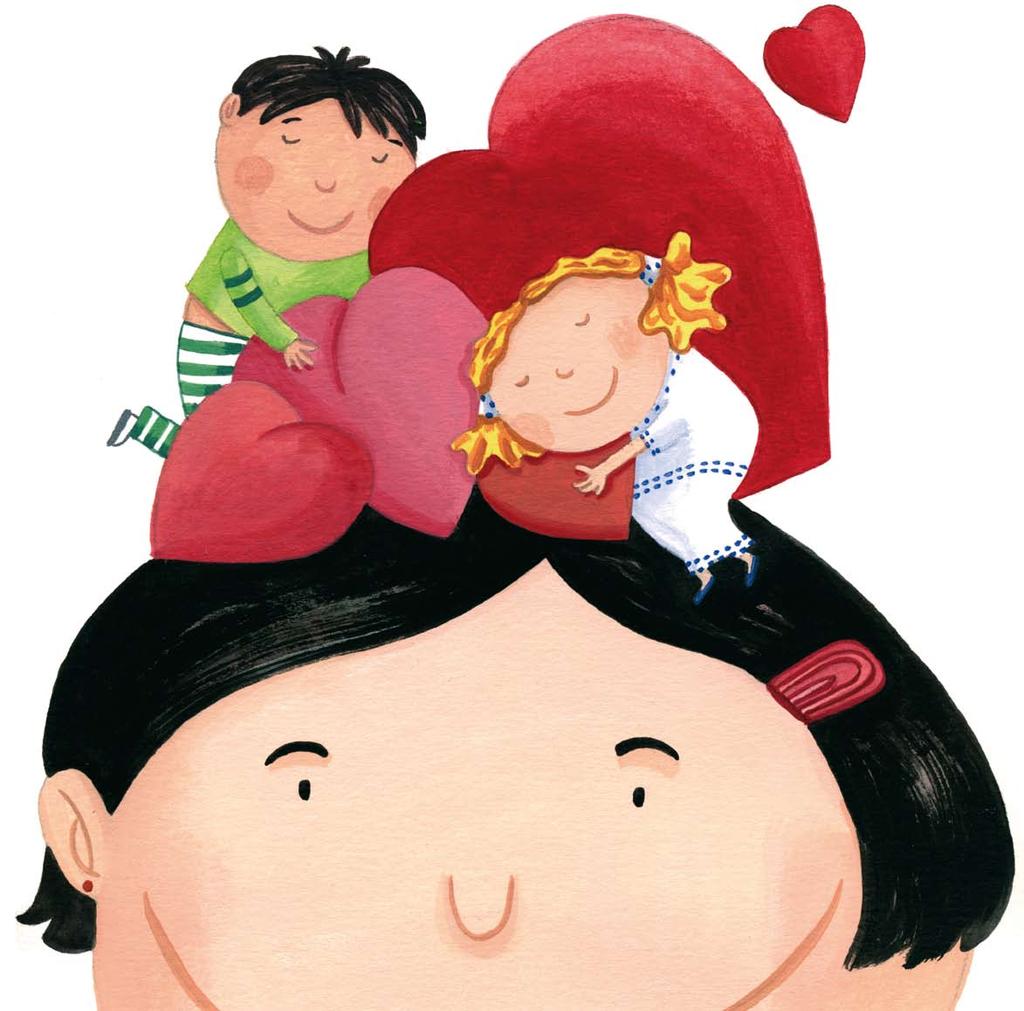 Derecho al Febrero 2009 amor Los niños y niñas tenemos derecho a crecer con el cariño de nuestros padres y familiares.