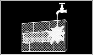 5. Limpie el filtro de aire grande con agua tibia y jabón. Asegúrese de utilizar un detergente suave. 6.