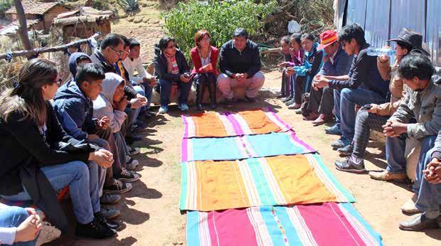 Intercambio en Educación Intercultural Bilingüe en Perú Director Académico General en Visita al departamento de Ayacucho - Perú Con el auspicio del Servicio de Liechtenstein para el Desarrollo (LED),