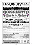 Enguera sonará de nuevo La Unión Musical Santa Cecilia de Enguera, con el lema Enguera va a sonar otra vez, realizó el sábado 6 de marzo un concierto