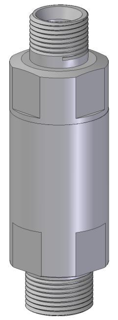 Presión (psig) Válvula heck onexión MNPT Válvula de acero inoxidable de grado 316 L, teflón o asiento de metal.
