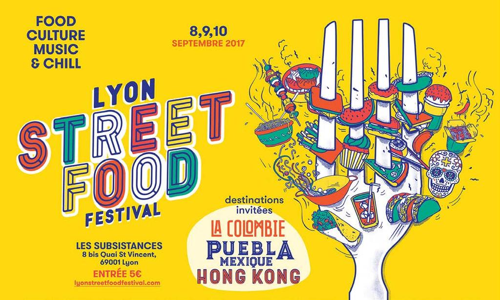 El Lyon Street Food Festival es un festival de comida callejera que inició en 2016. Es co-dirigido por dos estructuras francesas reconocidas.