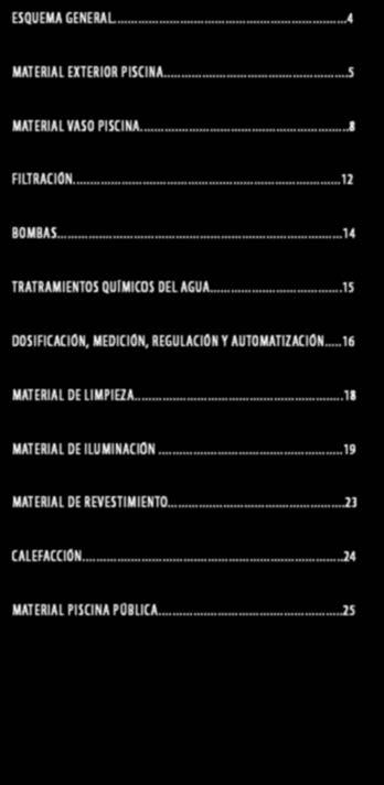 ..15 DOSIFICACIÓN, MEDICIÓN, REGULACIÓN Y AUTOMATIZACIÓN...16 MATERIAL DE LIMPIEZA.