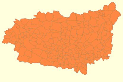 La pobreza y exclusión social en Leon y Provincia Tasas de riesgo de pobreza (60% de la mediana) por provincia, diócesis y comarcas. Provincia de León UFigura 2.