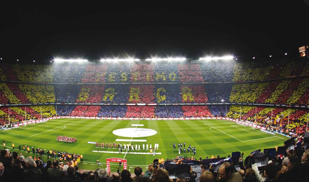 Més que un Club El FC Barcelona, amb més de 100 anys d història i més de 160.000 socis, és un dels clubs més respectats i admirats.