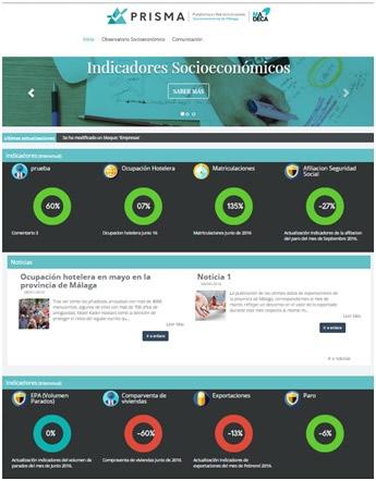 La aplicación web del Observatorio Socioeconómico donde se pueden consultar más de 3.