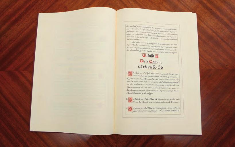 Título 10 De la reforma constitucional 105 Página de la Constitución española. [ Casa de S.M. el Rey] La Constitución puede cambiarse. El cambio de una parte de la Constitución se llama reforma.