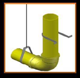 ABRAZADERAS CORREDIZAS Son aquellas que permiten el movimiento del sistema, generalmente se usan para soportar el peso de las tuberías y conexiones y el fluido que transportan, así mismo como definir