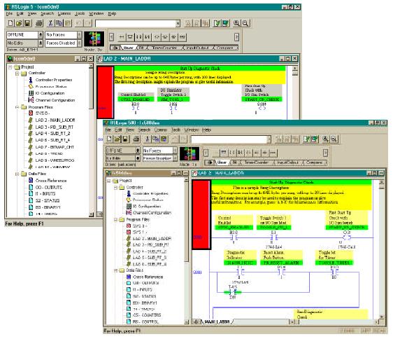 Selección del software 59 Software de programación RSLogix 500 El paquete de programación de lógica de escalera RSLogix 500 ayuda a maximizar el rendimiento, ahorra tiempo de desarrollo del proyecto