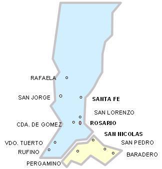 Litoral Gas: Area de Distribución Provincia Área Localidades Abastecidas Km2 1992 2013 Santa Fe 126.