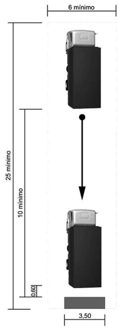 Maniobra K) Estacionamiento seguro para cargar o descargar en una rampa o plataforma de carga o