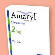 Suspensión oral Cantidades: 260 unidades AMARYL 2 mg.