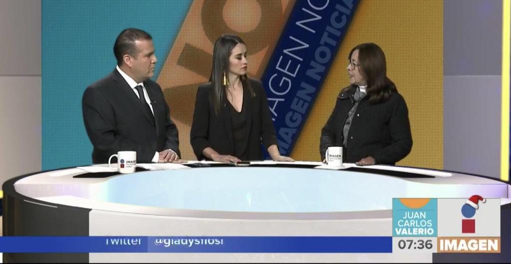 MEMORIA FOTOGRÁFICA Entrevista con Juan Carlos Valerio en Imagen Televisión Puebla, hablando sobre los retos y el
