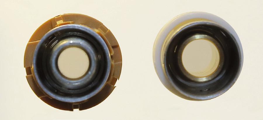 PRESS FITTINGS DE LATÓN PARA TUBOS PEX Y MULTICAPA El mismo accesorio es compatible con tubos PEX (*) (fabricados según UNE-EN-ISO 15875-2 e ISO 4065) y Multicapa (fabricados según la norma