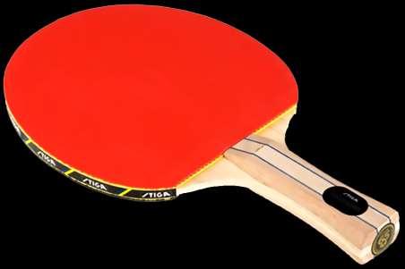 Stiga dorado Raqueta de Ping Pong Dorado es la raqueta perfecta para jugadores que quieren gran