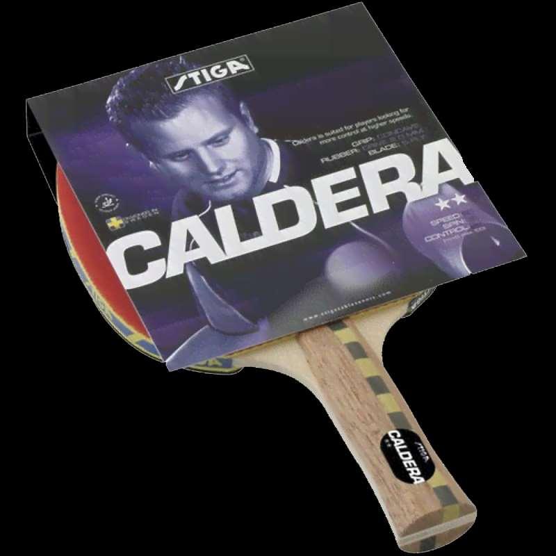 STIGA CALDERA Raqueta de Ping Pong Caldera es ideal para jugadores