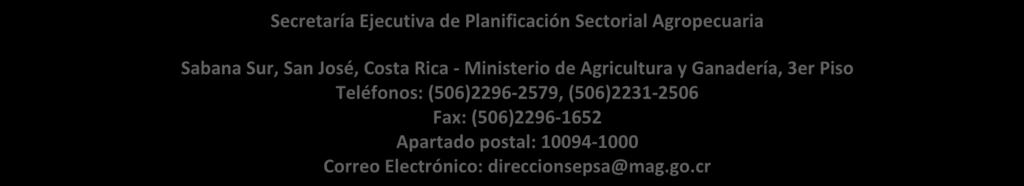 (506)2231-2506 Fax: (506)2296-1652 Apartado