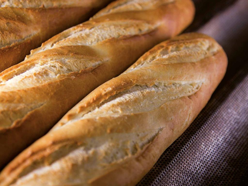 Pan Blanco Harina de trigo seleccionada y procesos de producción muy robustos, dan un pan de gran calidad,