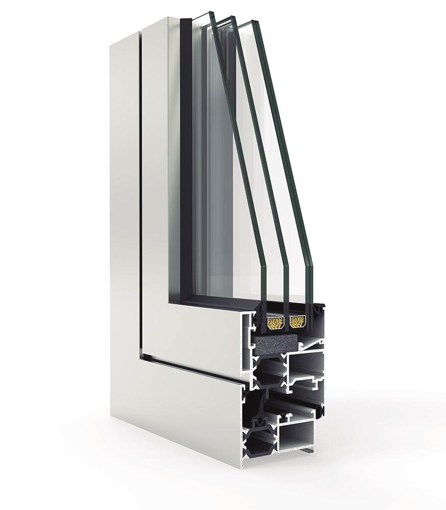 Sistemas de ventanas y puertas PRACTICABLES COR - 3500 RPT RPT EFICIENCIA ENERGÉTICA U w desde 1,0 (W/m 2 K) Consultar tipología, dimensión y vidrio.