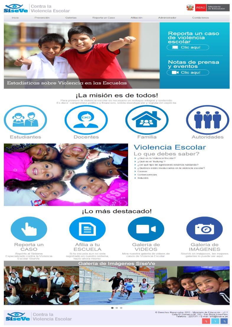 Se ha establecido una plataforma virtual para reportar y atender casos de violencia escolar.