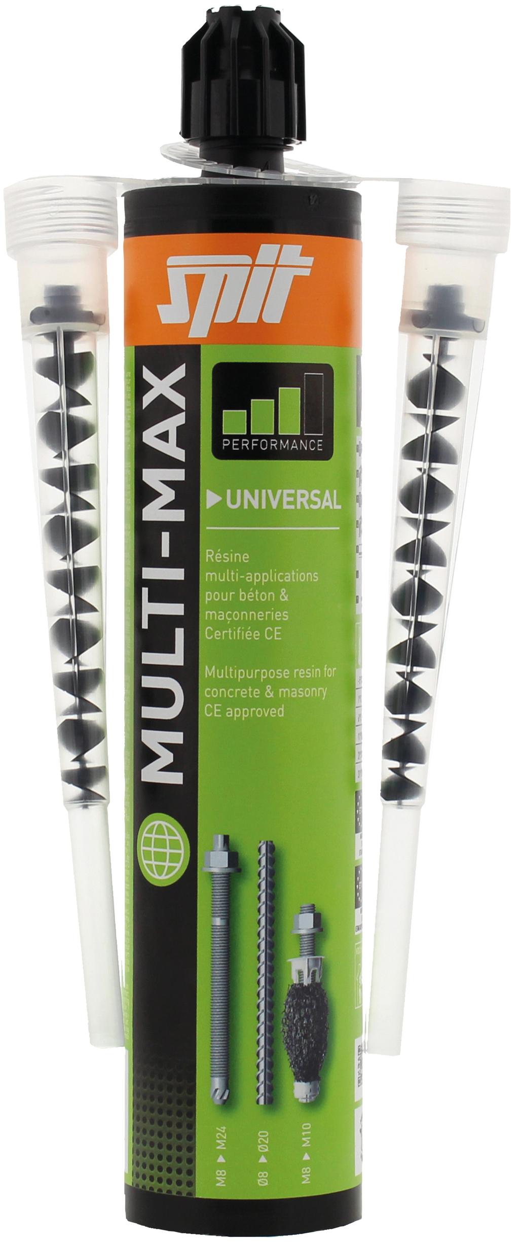 23/02/2019 MULTI-MAX DESCRIPCIÓN DEL PRODUCTO Anclaje químico polivalente de metacrilato sin estireno para múltiples aplicaciones.