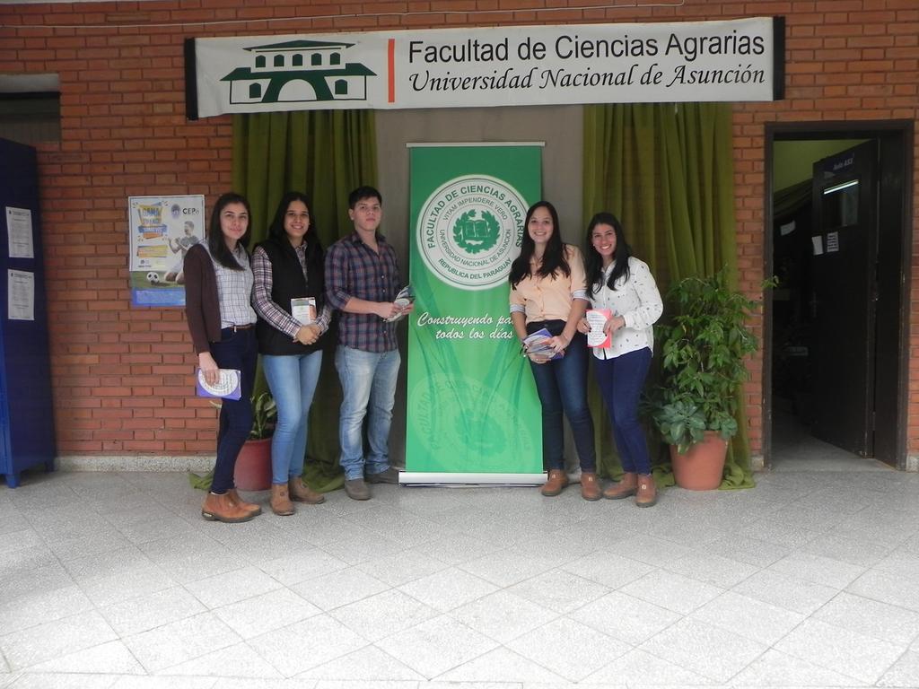 El evento contó con el apoyo de otras unidades académicas de la Universidad Nacional de Asunción, de instituciones educativas y del sector industrial, productivo y de servicios.