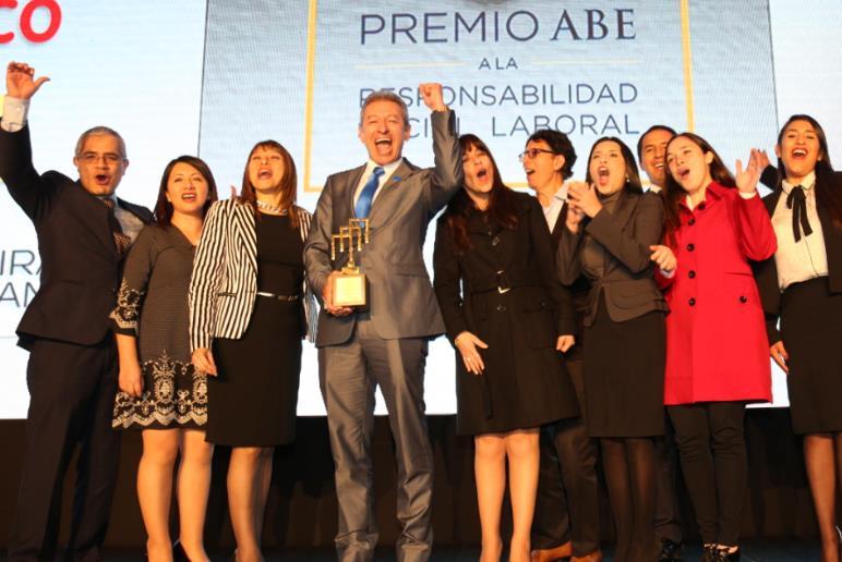 RECONOCIMIENTOS Distintivo Empresa Socialmente Responsable, otorgado por Perú 2021.