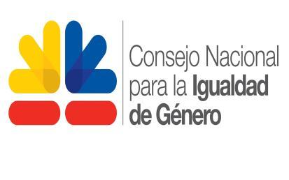 CONSEJO NACIONAL PARA LA IGUALDAD DE GÉNERO Establece el marco institucional y normativo de los Consejos