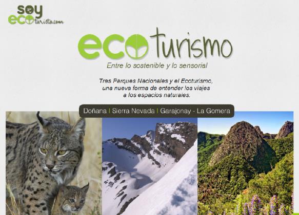 Folleto digital de Ecoturismo en España (en 3
